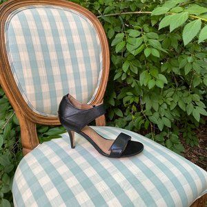 Corso Como Black Leather Heels